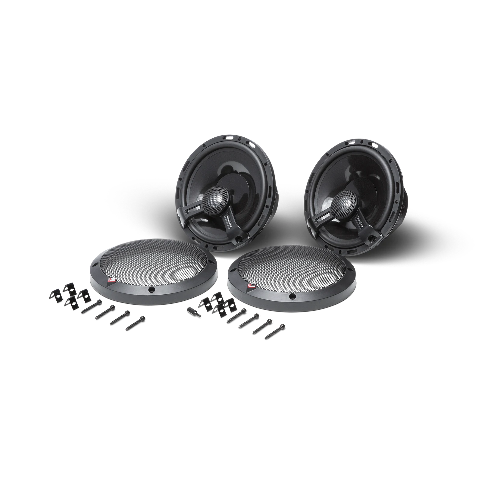 Rockford Fosgate T1650 Power 6.5-inch Euro-fit 2-Way Coaxial Speaker Pair 8