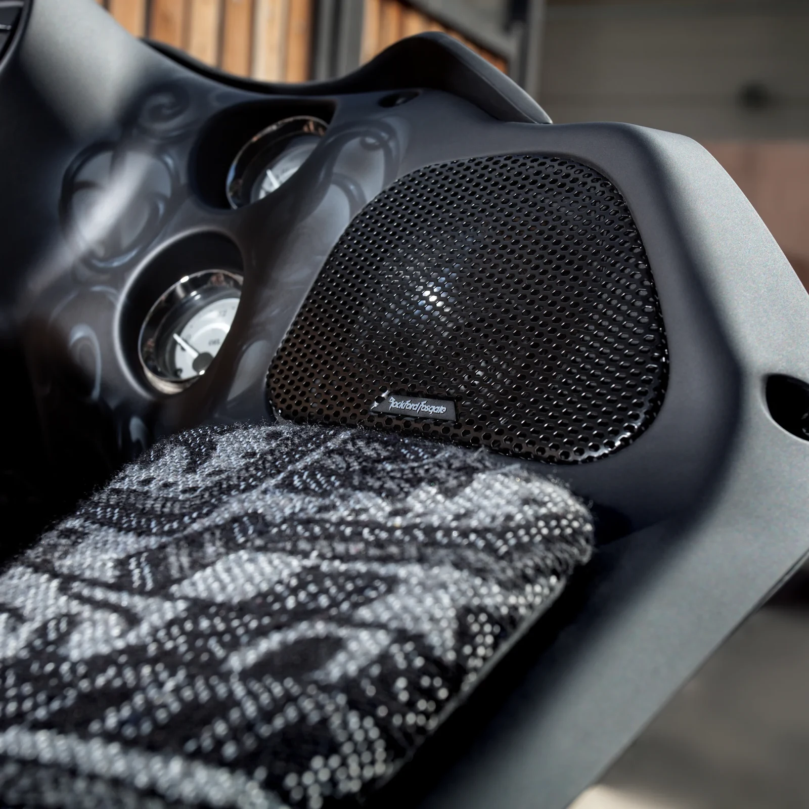 Rockford Fosgate TMS6RG Power Harley-Davidson® Road Glide® 6.5" Full Range Fairing Speakers (1998-2013) 4